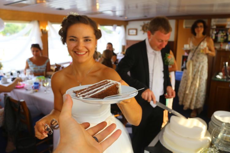 Wedding cruise with your family and friends